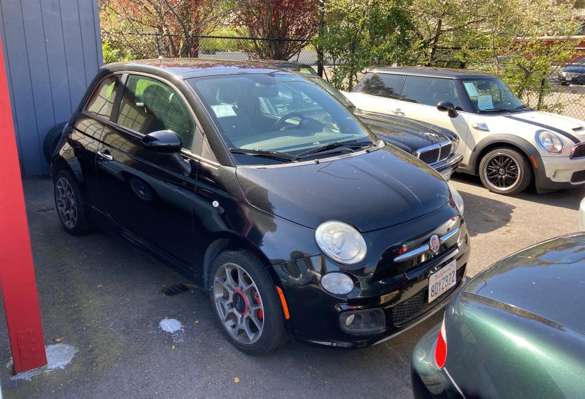 Photo 1 VIN: 3C3CFFBRXCT100497 - FIAT 500 SPORT 