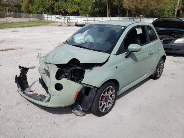 Photo 1 VIN: 3C3CFFBRXCT115758 - FIAT 500 SPORT 