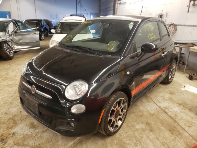 Photo 1 VIN: 3C3CFFBRXCT140420 - FIAT 500 SPORT 