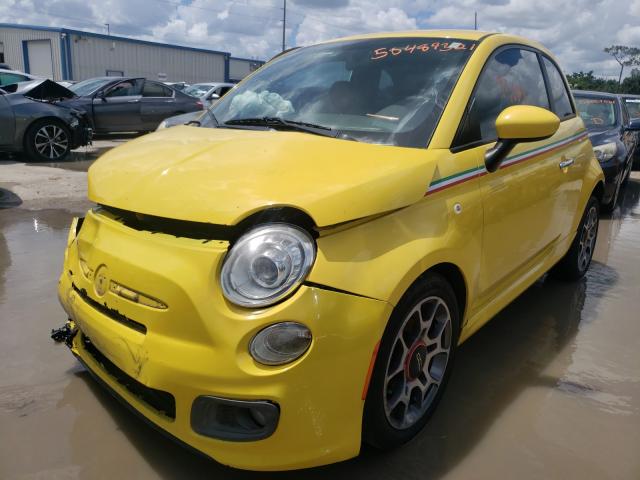 Photo 1 VIN: 3C3CFFBRXCT302028 - FIAT 500 SPORT 