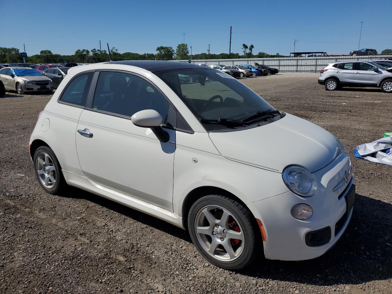 Photo 3 VIN: 3C3CFFBRXCT321839 - FIAT 500 