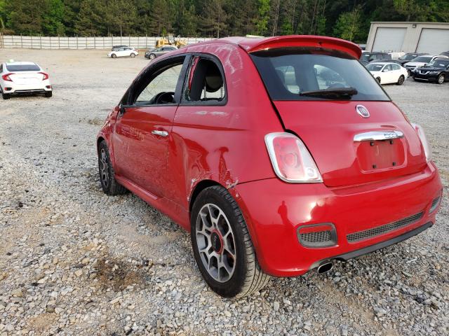 Photo 2 VIN: 3C3CFFBRXET212428 - FIAT 500 SPORT 