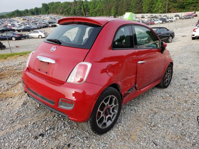 Photo 3 VIN: 3C3CFFBRXET212428 - FIAT 500 SPORT 