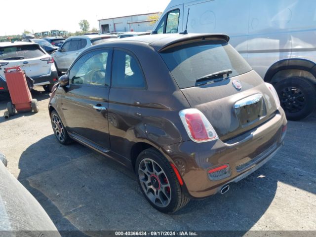 Photo 2 VIN: 3C3CFFBRXFT615682 - FIAT 500 