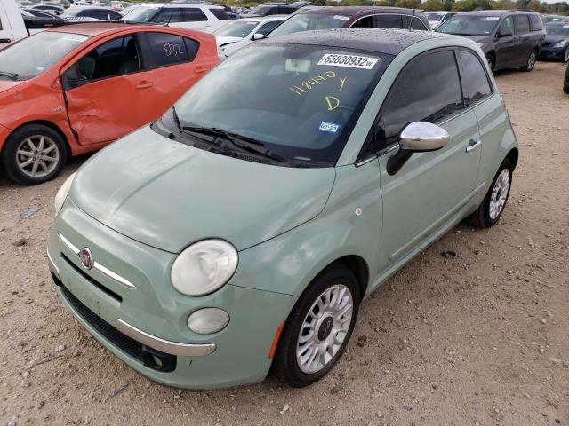 Photo 1 VIN: 3C3CFFCR0CT128517 - FIAT 500 LOUNGE 