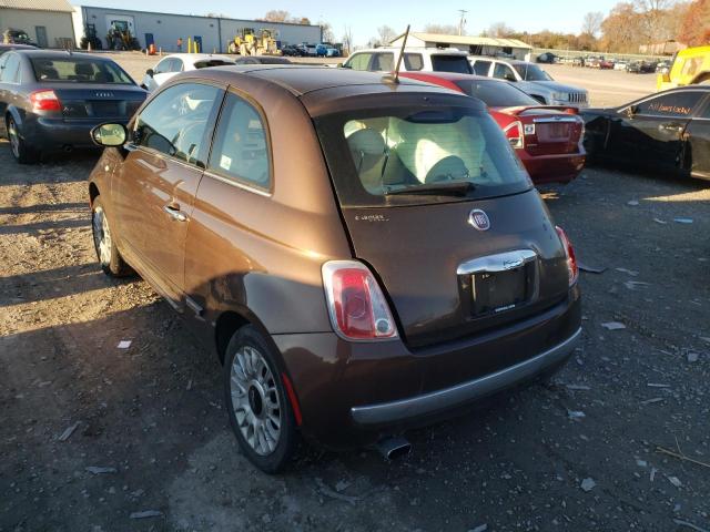 Photo 2 VIN: 3C3CFFCR0CT385449 - FIAT 500 LOUNGE 