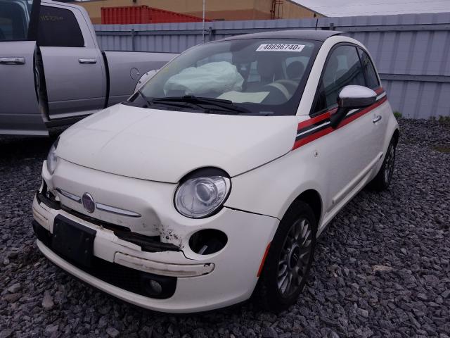 Photo 1 VIN: 3C3CFFCR0DT512752 - FIAT 500 LOUNGE 