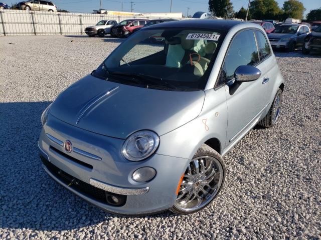 Photo 1 VIN: 3C3CFFCR0DT688846 - FIAT 500 LOUNGE 