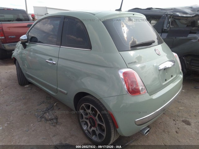 Photo 2 VIN: 3C3CFFCR1CT140322 - FIAT 500 