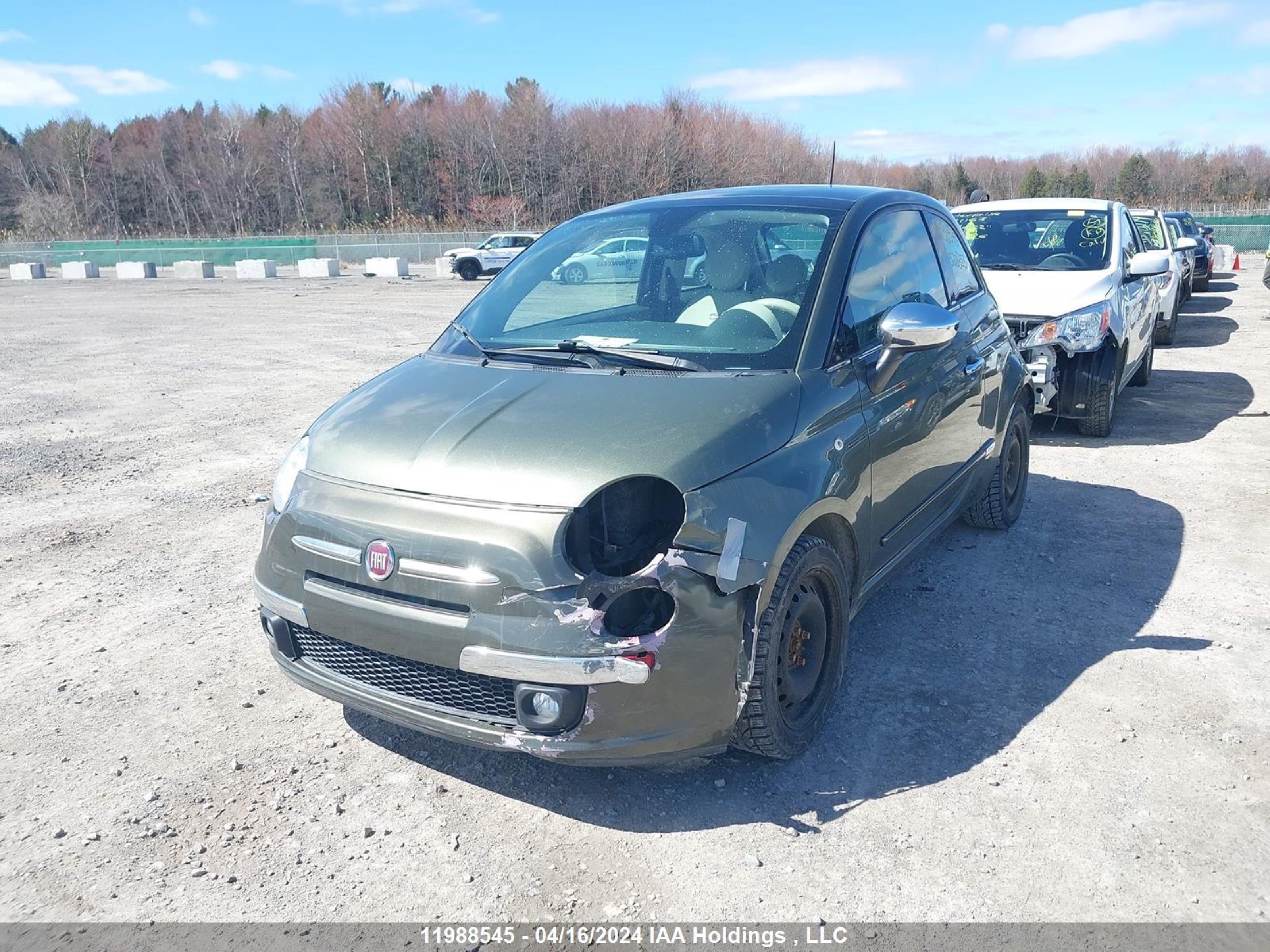 Photo 1 VIN: 3C3CFFCR1DT522853 - FIAT 500 