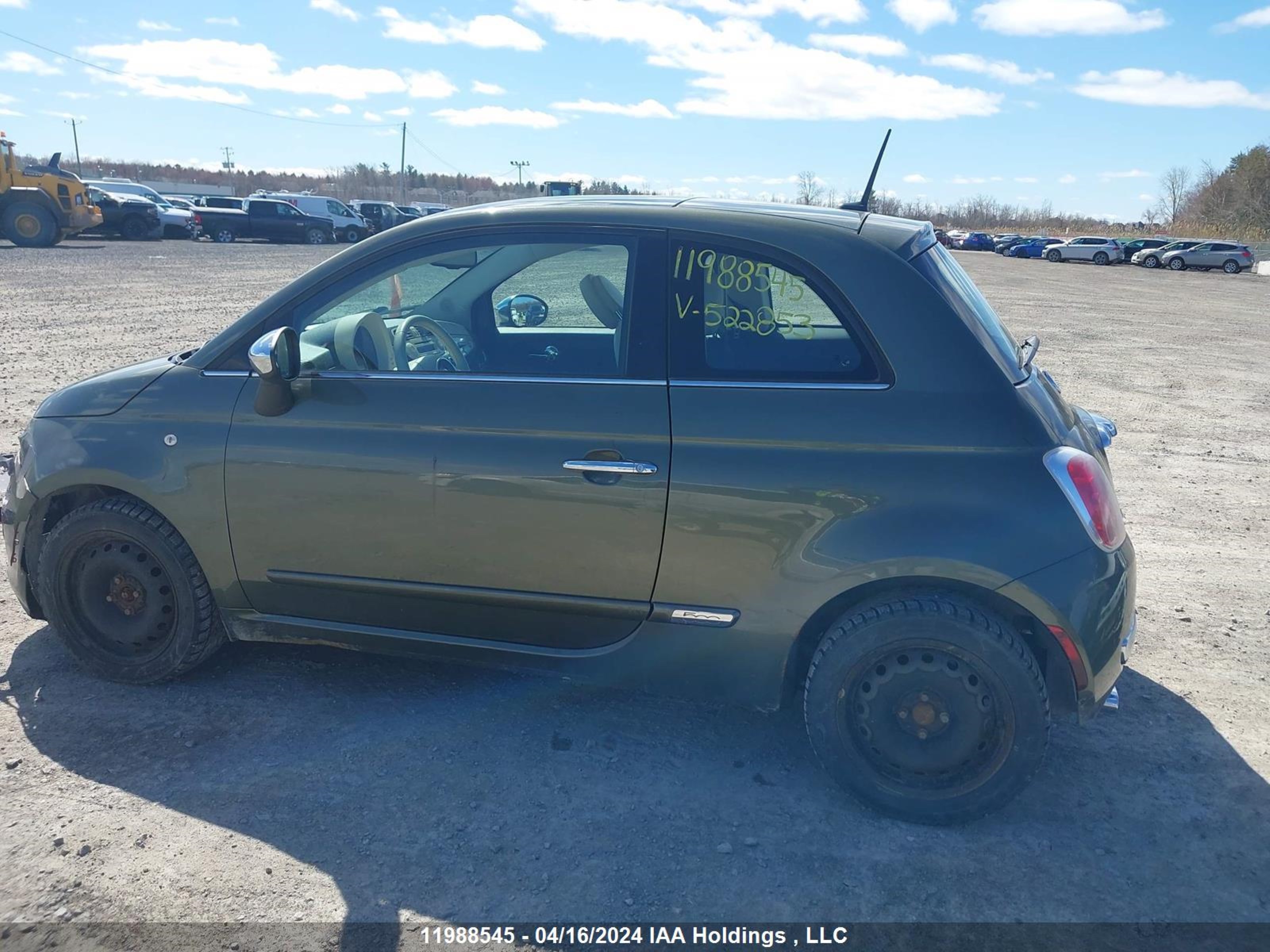 Photo 13 VIN: 3C3CFFCR1DT522853 - FIAT 500 