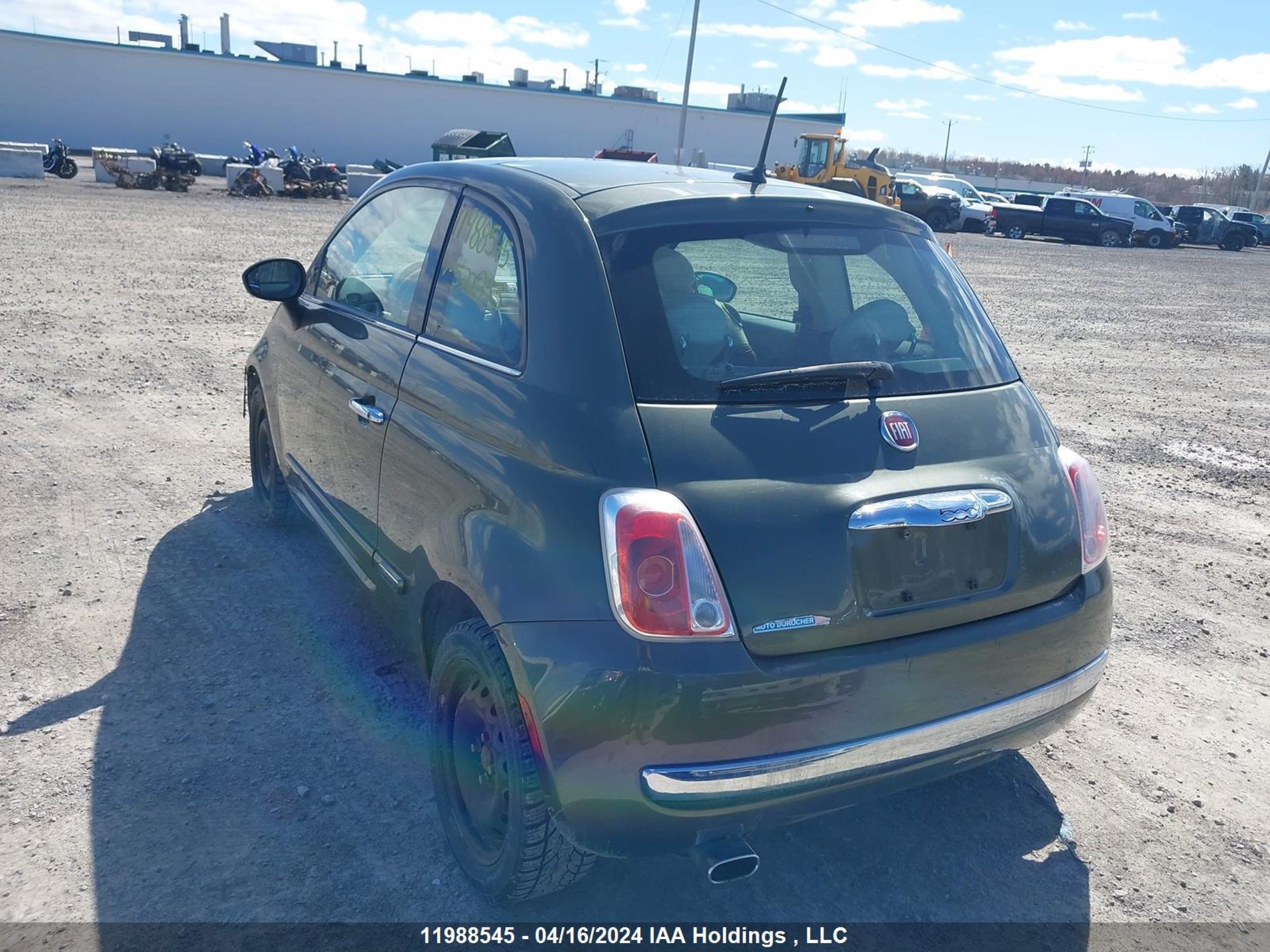 Photo 2 VIN: 3C3CFFCR1DT522853 - FIAT 500 