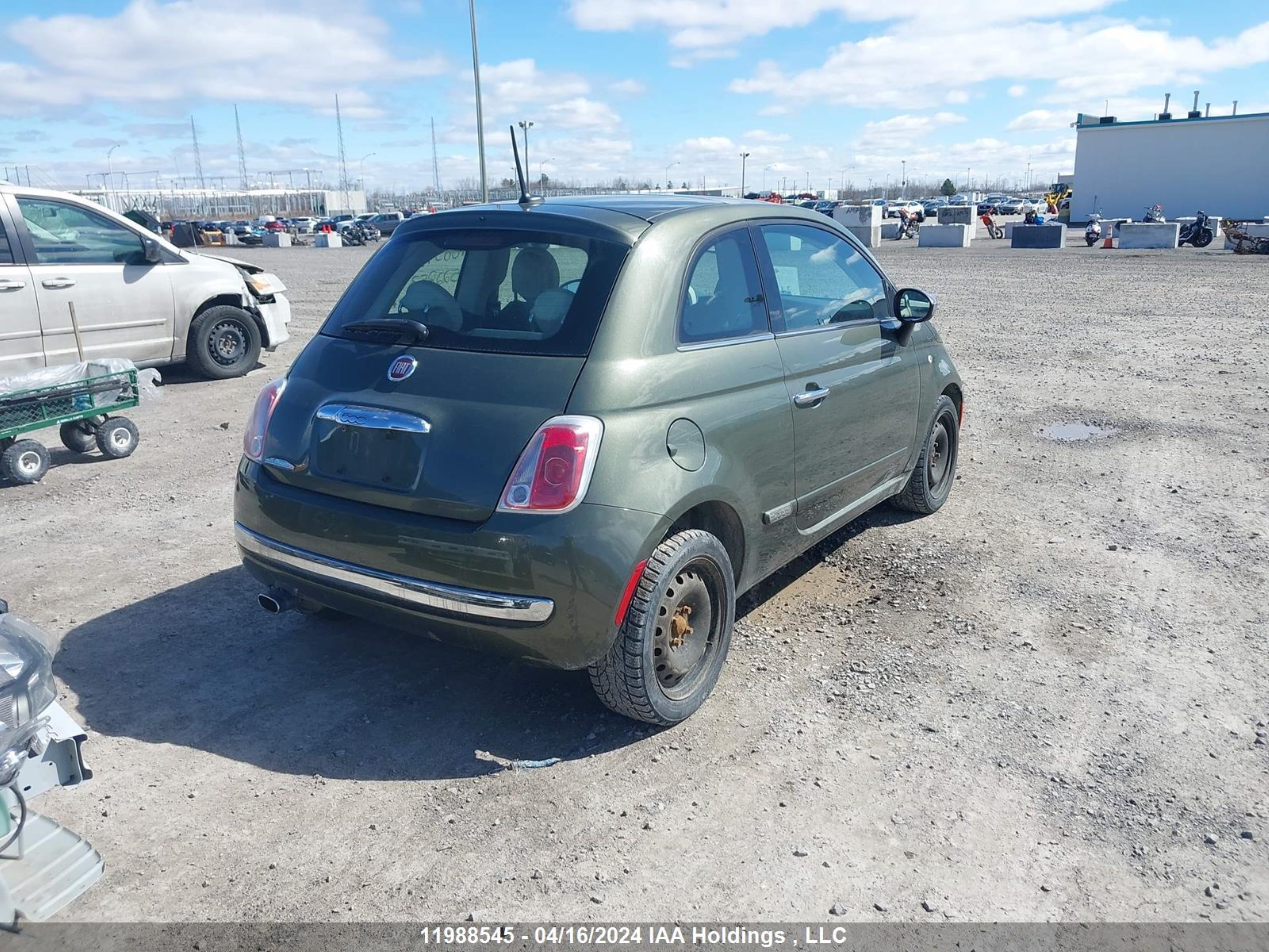 Photo 3 VIN: 3C3CFFCR1DT522853 - FIAT 500 