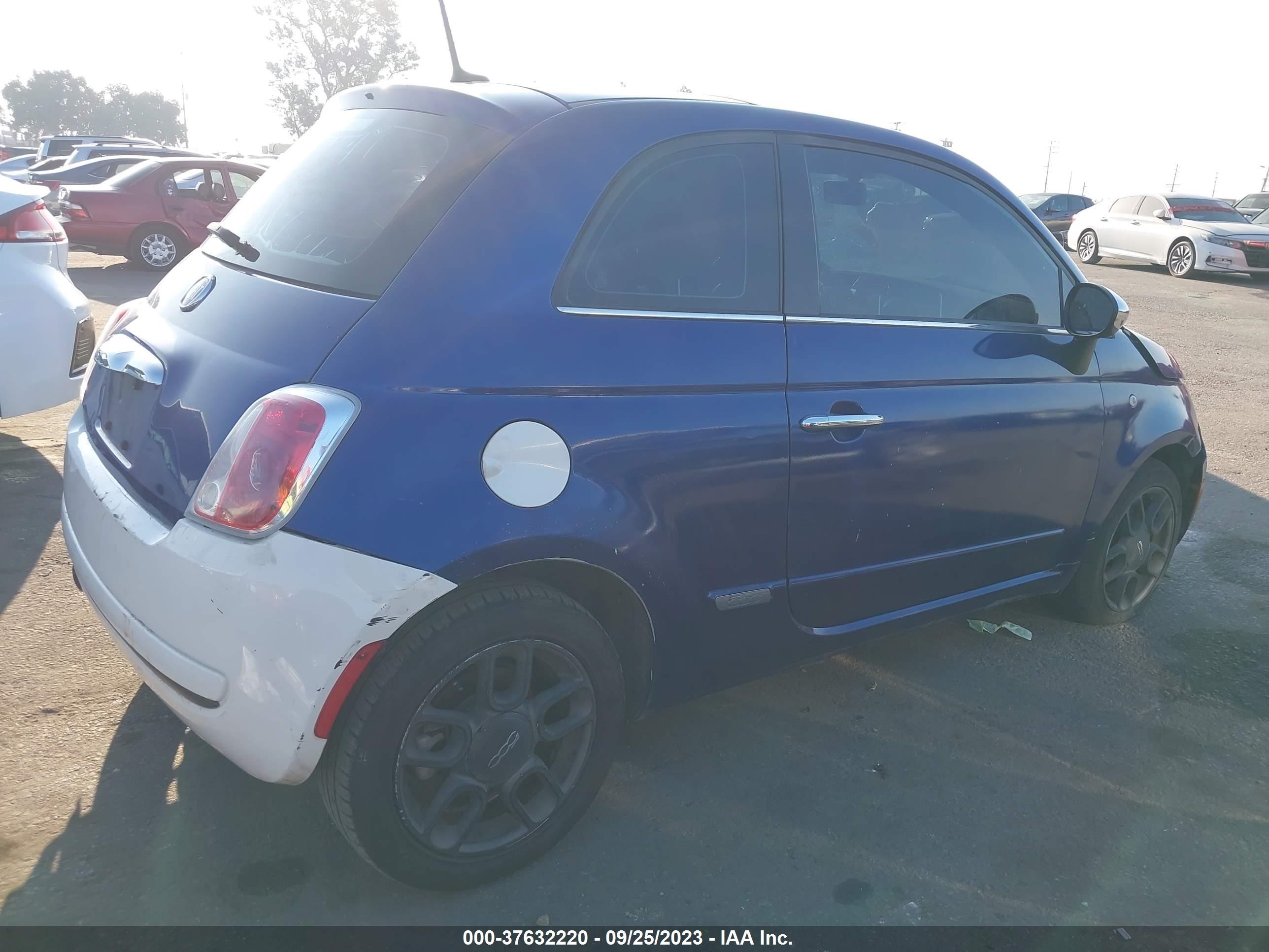 Photo 3 VIN: 3C3CFFCR2CT233690 - FIAT 500 