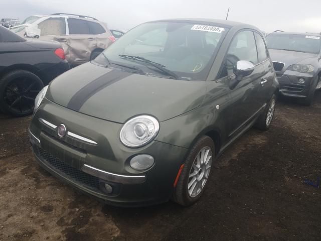 Photo 1 VIN: 3C3CFFCR2CT323955 - FIAT 500 LOUNGE 