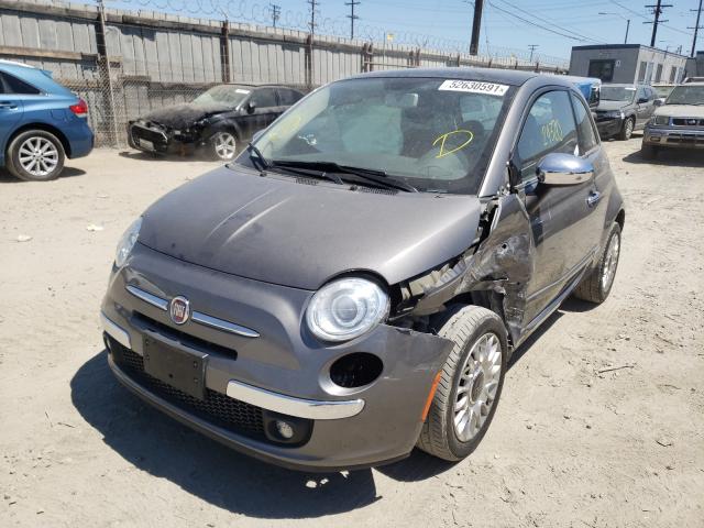 Photo 1 VIN: 3C3CFFCR2CT380592 - FIAT 500 LOUNGE 