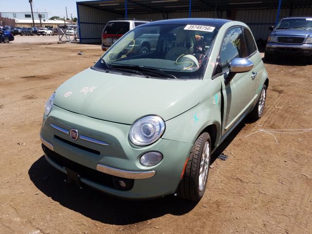 Photo 1 VIN: 3C3CFFCR2DT560205 - FIAT 500 LOUNGE 