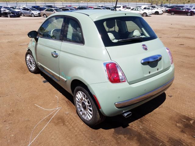 Photo 2 VIN: 3C3CFFCR2DT560205 - FIAT 500 LOUNGE 