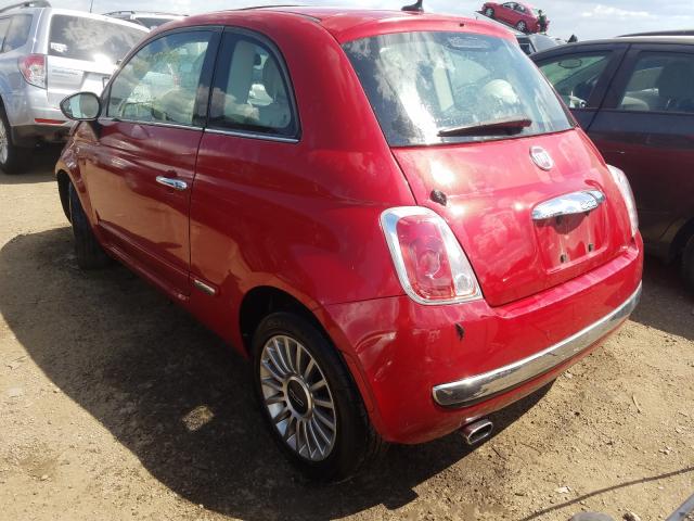 Photo 2 VIN: 3C3CFFCR3CT117687 - FIAT 500 LOUNGE 