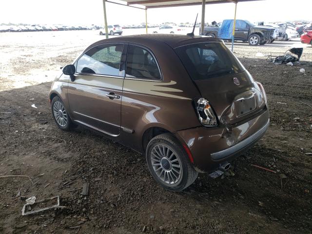 Photo 2 VIN: 3C3CFFCR3CT118306 - FIAT 500 LOUNGE 