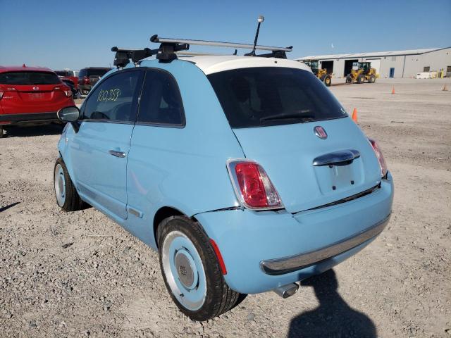 Photo 2 VIN: 3C3CFFCR3ET288684 - FIAT 500 LOUNGE 