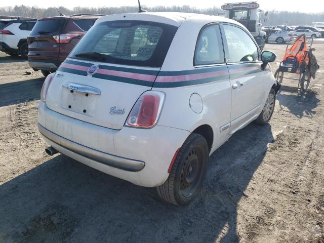 Photo 3 VIN: 3C3CFFCR4CT225249 - FIAT 500 LOUNGE 