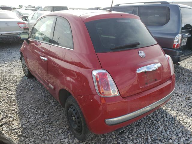 Photo 2 VIN: 3C3CFFCR4CT233397 - FIAT 500 LOUNGE 