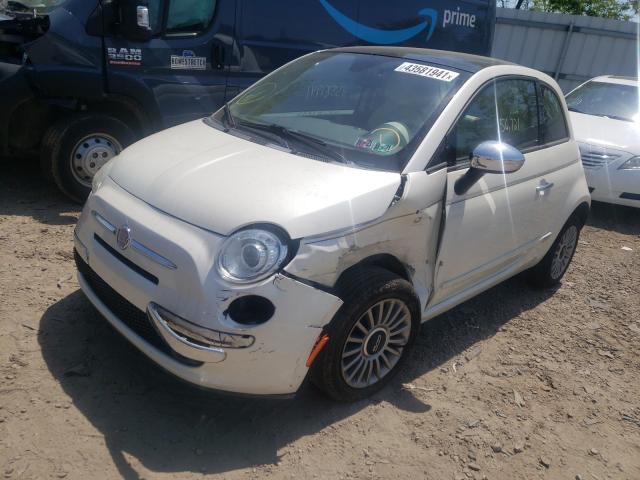 Photo 1 VIN: 3C3CFFCR4CT366144 - FIAT 500 LOUNGE 