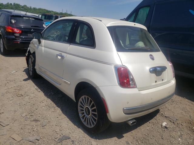 Photo 2 VIN: 3C3CFFCR4CT366144 - FIAT 500 LOUNGE 