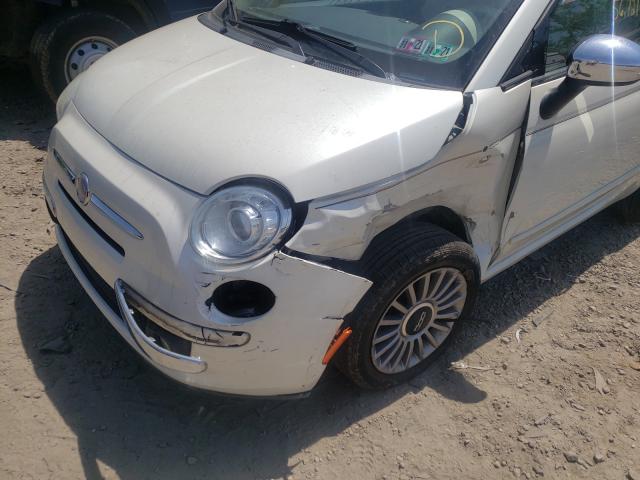 Photo 8 VIN: 3C3CFFCR4CT366144 - FIAT 500 LOUNGE 