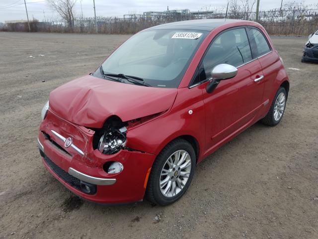 Photo 1 VIN: 3C3CFFCR4DT540408 - FIAT 500 LOUNGE 