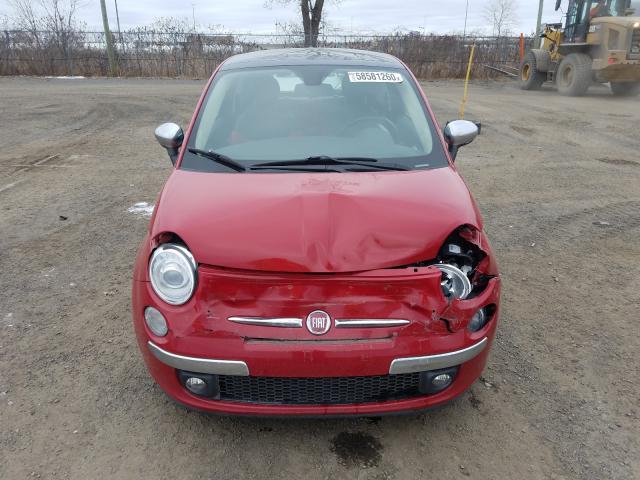 Photo 8 VIN: 3C3CFFCR4DT540408 - FIAT 500 LOUNGE 