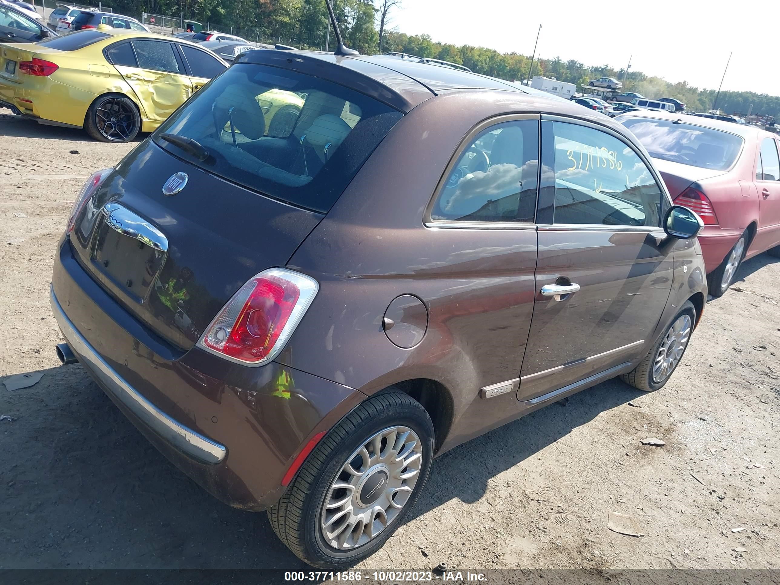 Photo 3 VIN: 3C3CFFCR4DT593531 - FIAT 500 