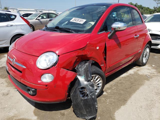 Photo 1 VIN: 3C3CFFCR4FT624859 - FIAT 500 LOUNGE 