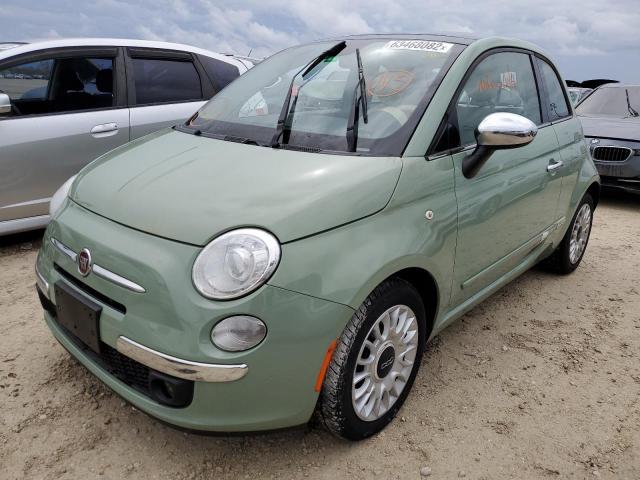 Photo 1 VIN: 3C3CFFCR4FT648014 - FIAT 500 LOUNGE 