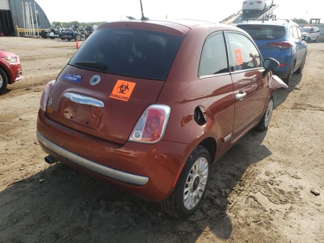 Photo 3 VIN: 3C3CFFCR5CT104729 - FIAT 500 LOUNGE 