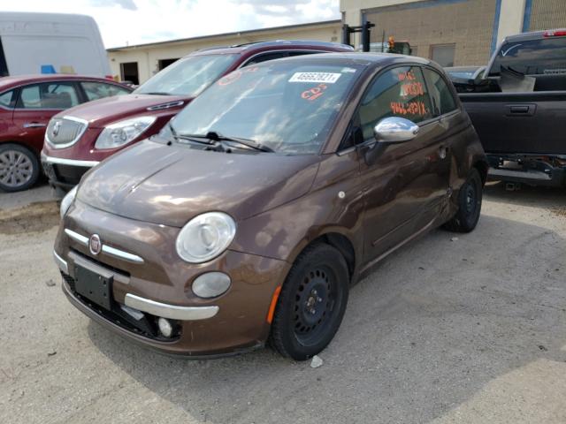 Photo 1 VIN: 3C3CFFCR5CT118386 - FIAT 500 LOUNGE 