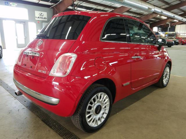 Photo 3 VIN: 3C3CFFCR6DT749018 - FIAT 500 LOUNGE 