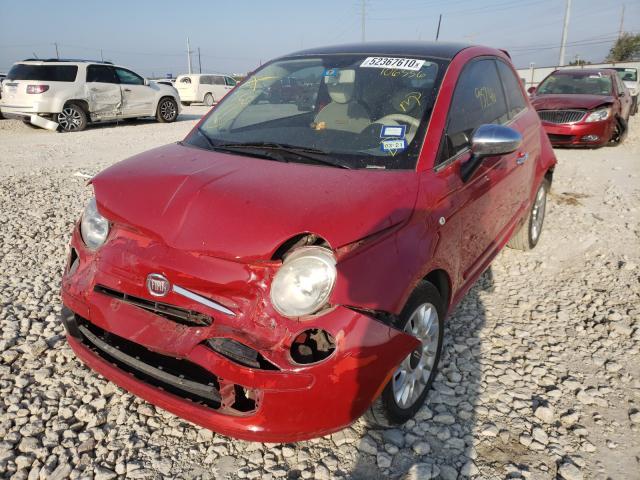 Photo 1 VIN: 3C3CFFCR7CT106336 - FIAT 500 LOUNGE 