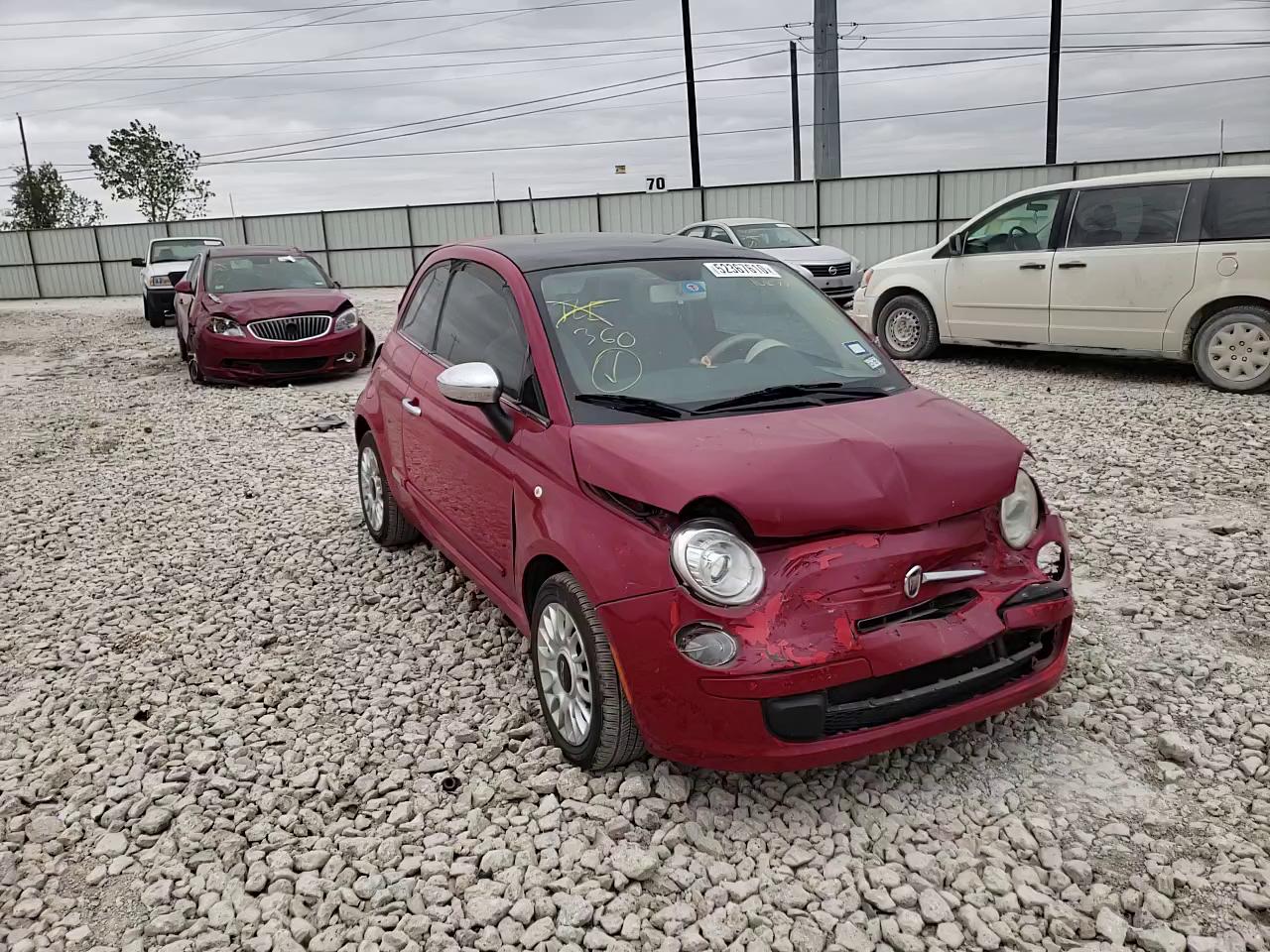 Photo 10 VIN: 3C3CFFCR7CT106336 - FIAT 500 LOUNGE 