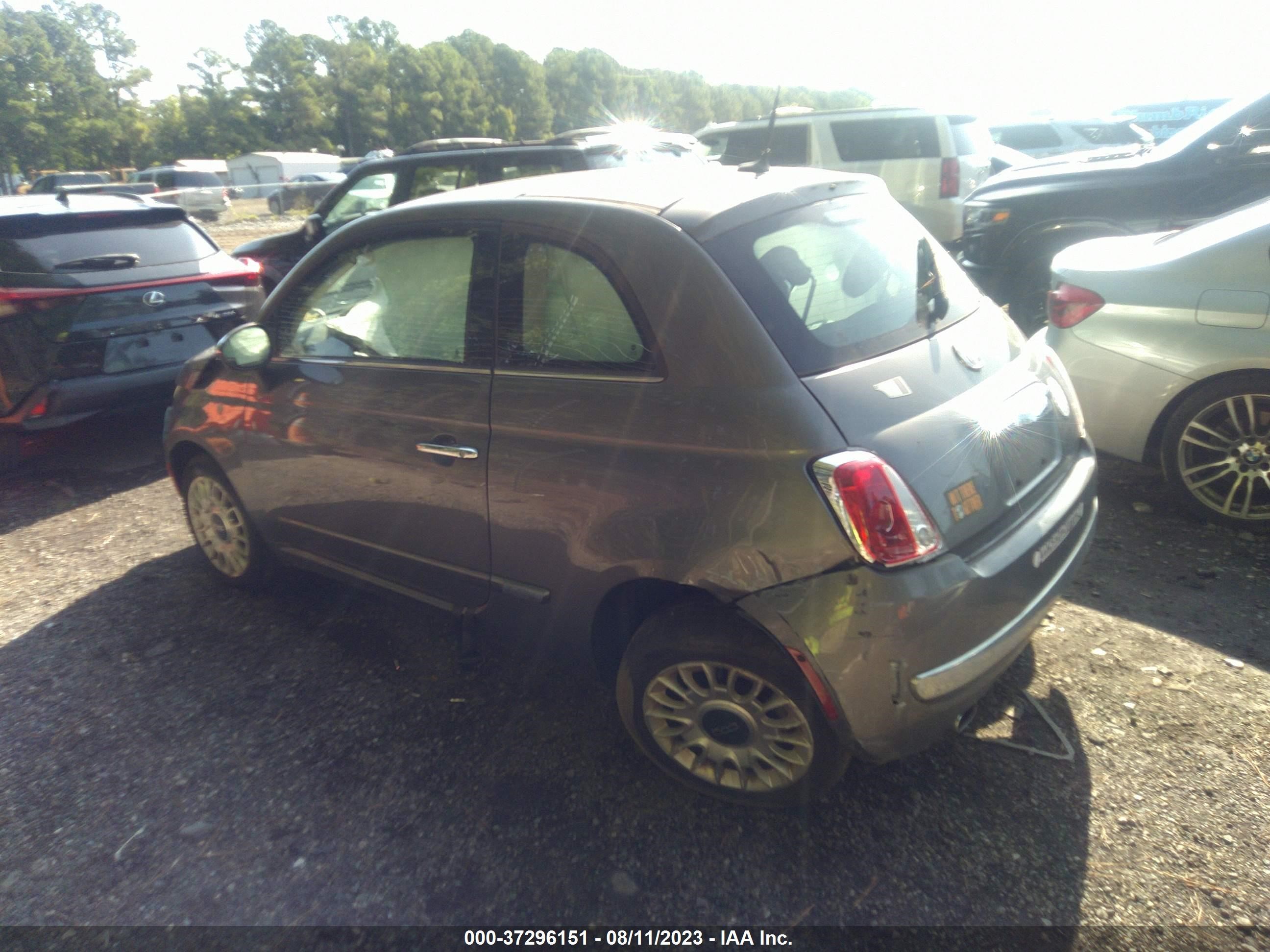 Photo 2 VIN: 3C3CFFCR7CT110516 - FIAT 500 