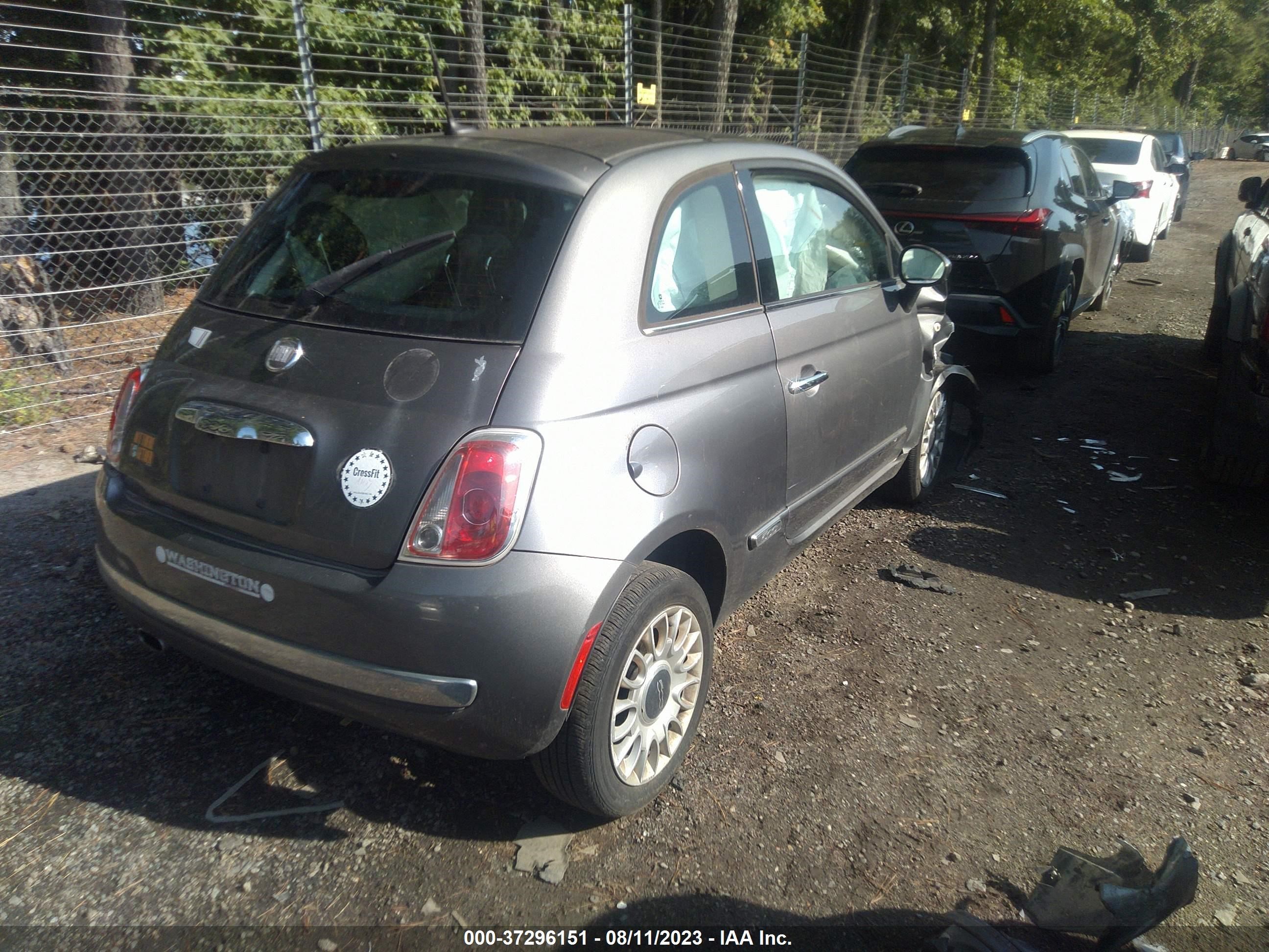 Photo 3 VIN: 3C3CFFCR7CT110516 - FIAT 500 