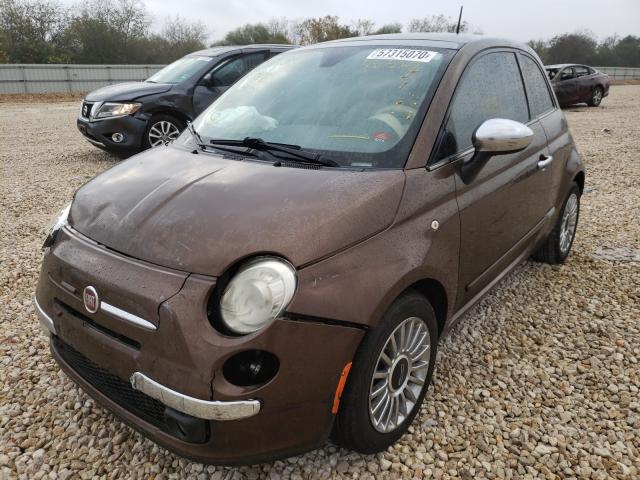 Photo 1 VIN: 3C3CFFCR7CT118325 - FIAT 500 LOUNGE 