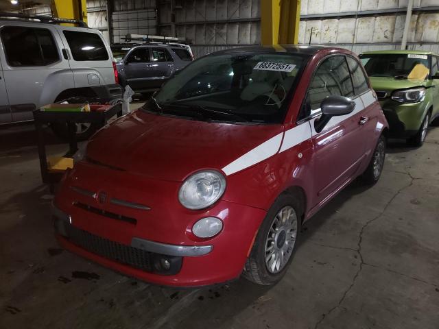 Photo 1 VIN: 3C3CFFCR7CT270525 - FIAT 500 LOUNGE 