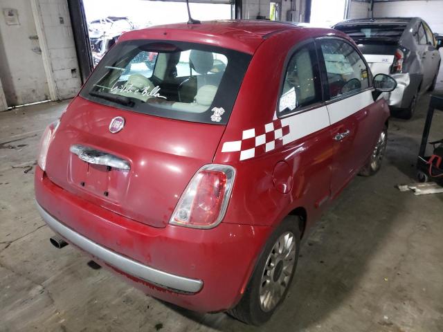 Photo 3 VIN: 3C3CFFCR7CT270525 - FIAT 500 LOUNGE 