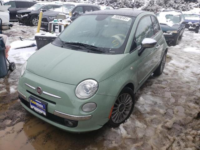 Photo 1 VIN: 3C3CFFCR7DT752767 - FIAT 500 LOUNGE 