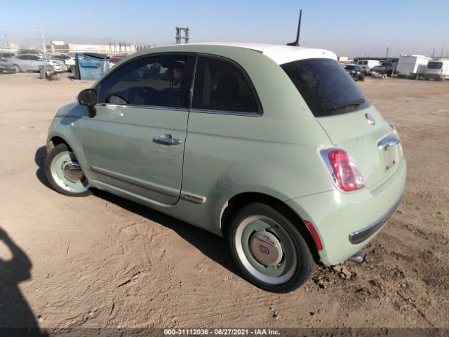 Photo 2 VIN: 3C3CFFCR7FT570666 - FIAT 500 