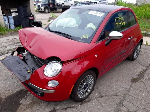 Photo 1 VIN: 3C3CFFCR8CT106555 - FIAT 500 LOUNGE 