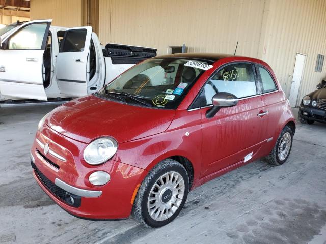 Photo 1 VIN: 3C3CFFCR8CT117992 - FIAT 500 LOUNGE 