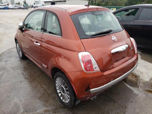 Photo 2 VIN: 3C3CFFCR9CT336038 - FIAT 500 LOUNGE 